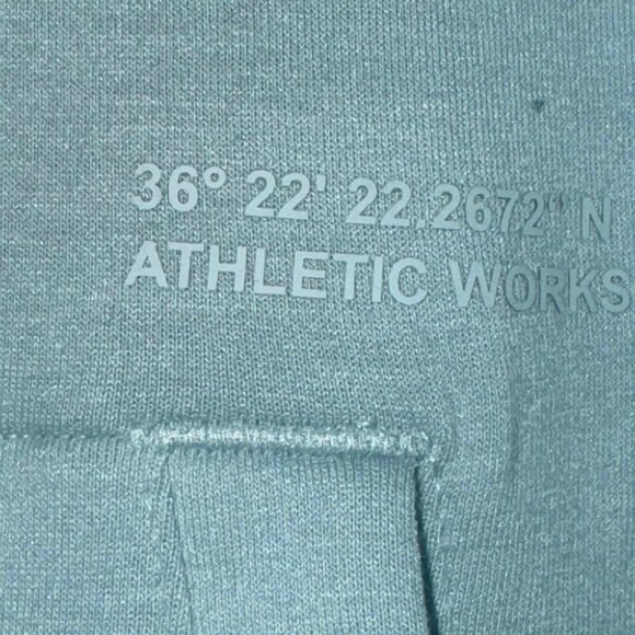 Athletic Works Men's Blue Crewneck Sweatshirt - L - Picture 3 of 3